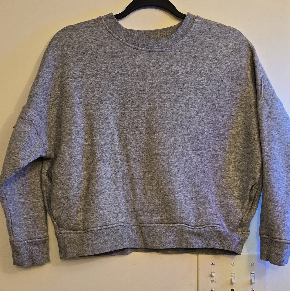 Madewell Heathered Gray Crewneck